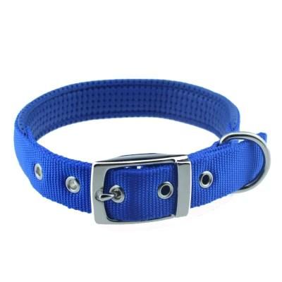 Nylon Soft Padded Adjustable Custom Dog Collars Small Big Dog Puppy Pet Accessories