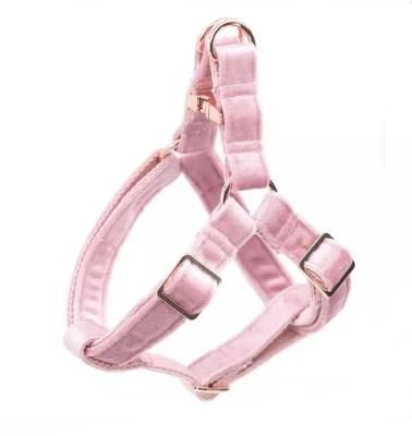 Customizable Polyester Printed Patter Step in Velvet Dog Harness