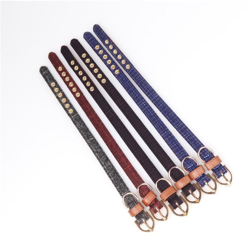 British Pet Tie PU Dog Tie Collar Dog Cat Collar Supplies