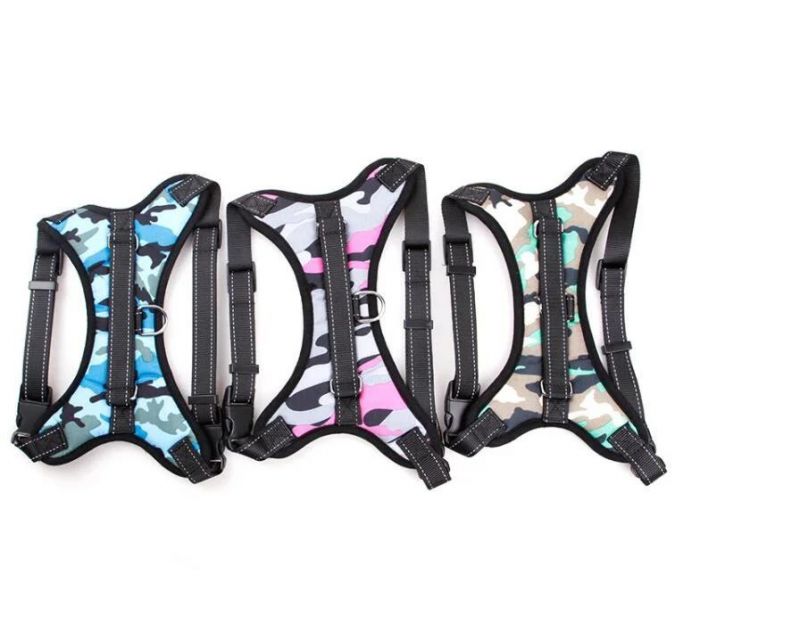 Reflective Breathable Multi-Design Big Pet Dog Harness