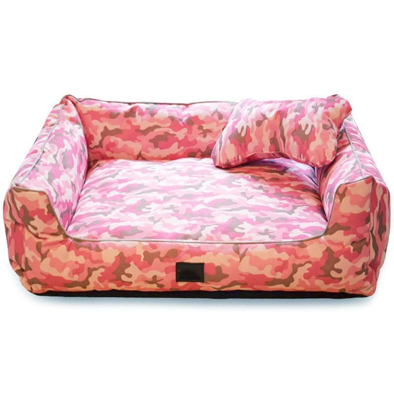 Wholesale Breathable Pet Bed with Mattress Beds for Dogs Multi Use Rectangle Sofa Durable Pet Mattress