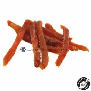 Wholesale Natural Soft Duck Jerky Strip Dog Treats