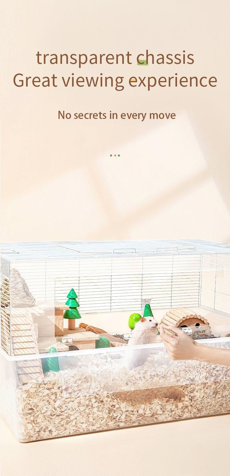 Yee Hot Selling Hamster Cage Landscaping Accessories Small Pets House