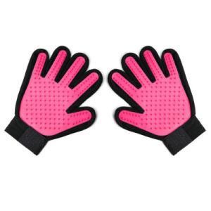 Amazon Hot Selling Good Quality Cat Grooming Gloves