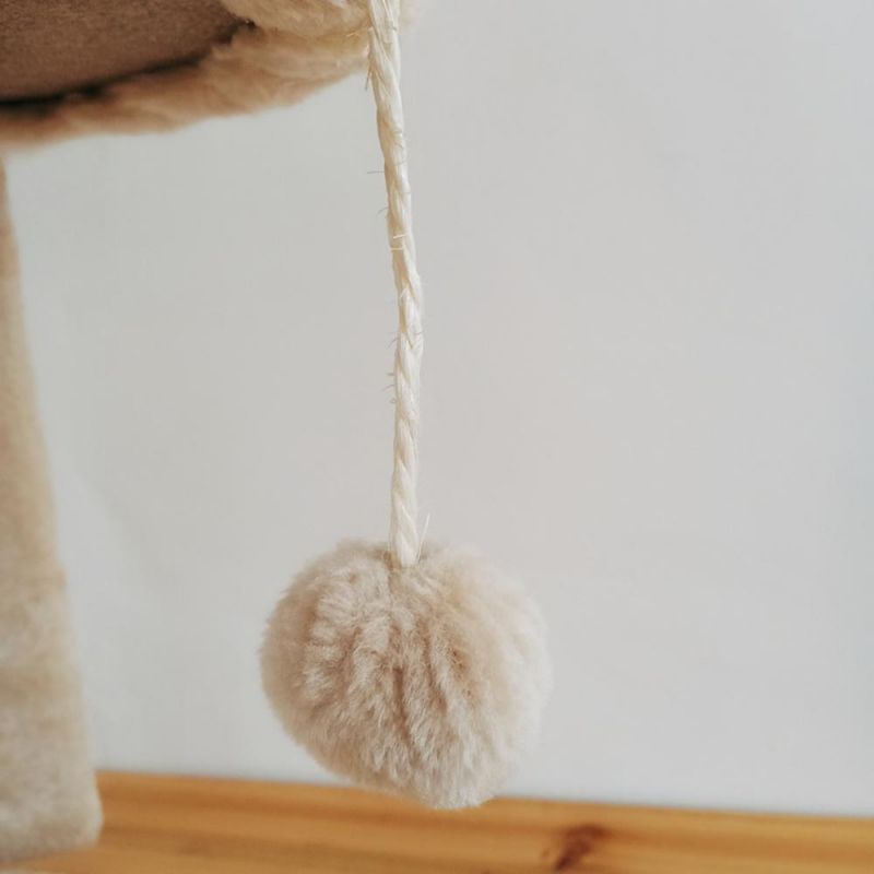 Cat Tree Scratcher Toy with Cat Sleeping House