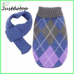 Pet Fashion Clothing Green and Gray Top Paw Dog Clothes