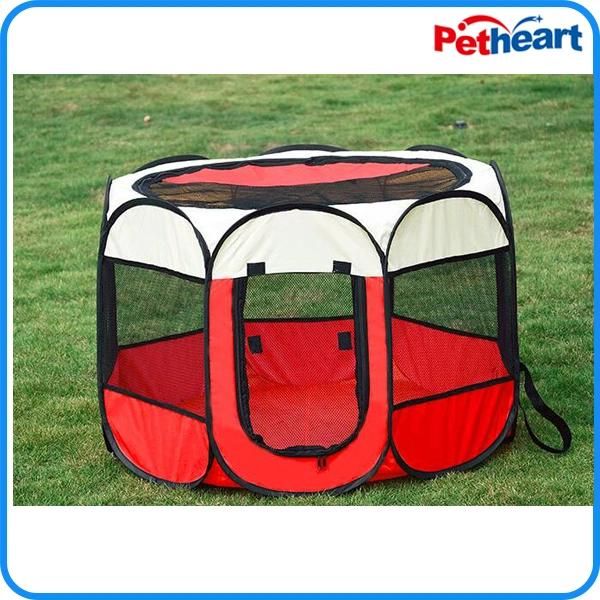Foldable Pet Cage/Plastic Puppy Cage/Portable Pet Dog Fence