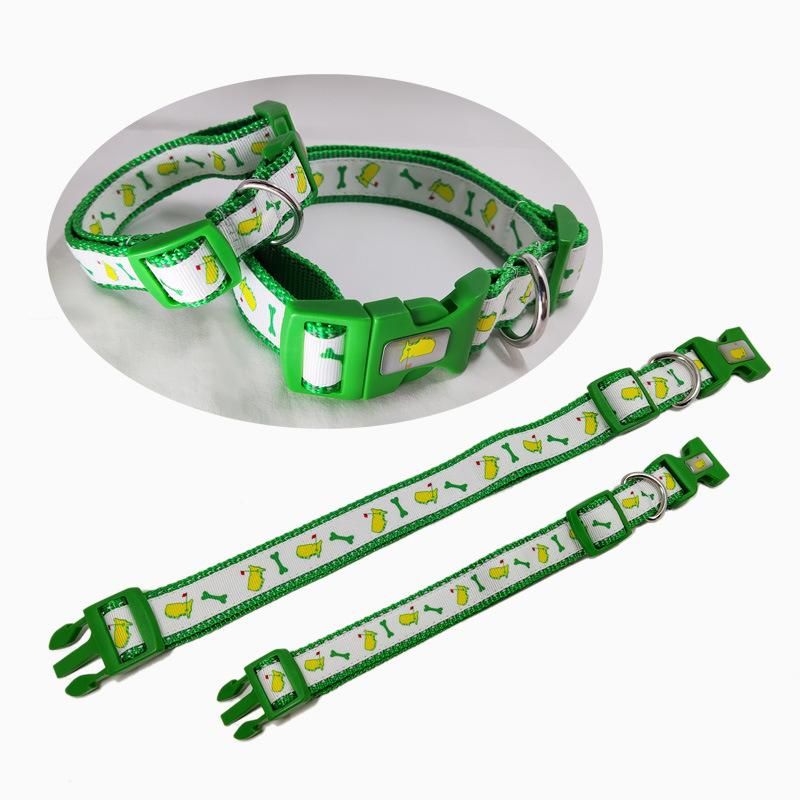 Luxury Sublimation Designer Ribbon Nylon Dog Training Collars
