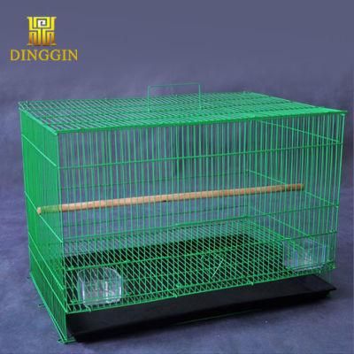 Quality Goods Bird Cage Wire Portable Animal Cocktail Birds Breeding Cage Bird Parrots