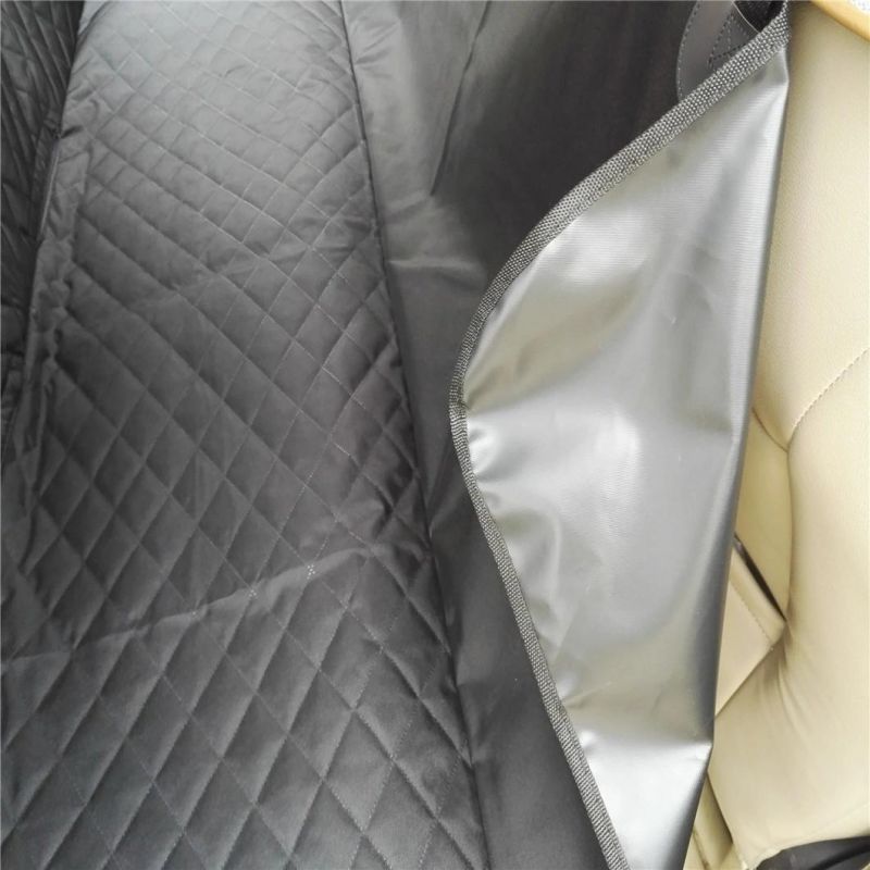 Luxury 600d Oxford Inner Ppcotton Back Anti-Slip Pad Dog Seat Car Cover Water Repellent Easy Clearn Seat Protection Dog Blanket Universal Pet Cover
