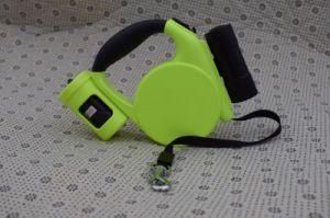 Chinese Supplier of LED Dog Rope/Leash with Rubbish Bag