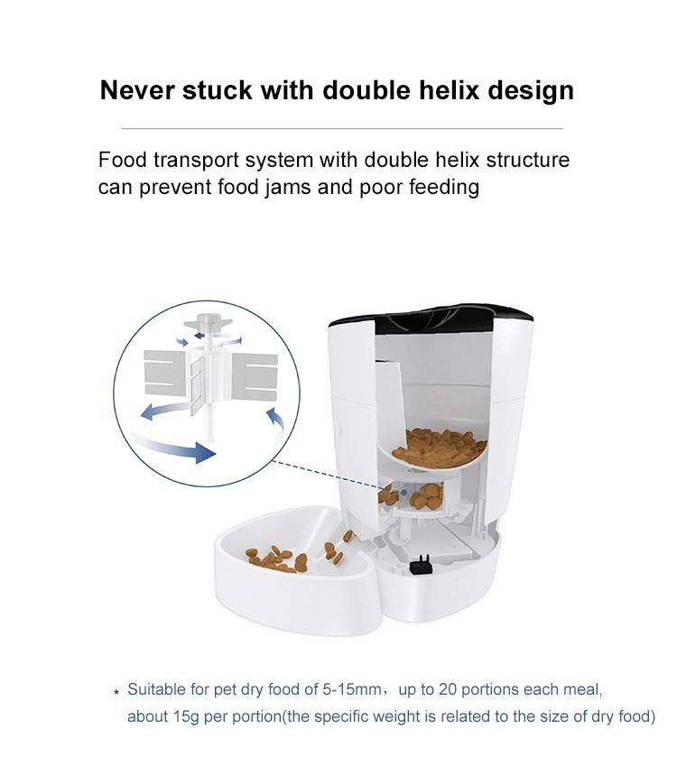 4L Automatic Cat Feeder Dog Automatic Pet Smart Dog Feeder