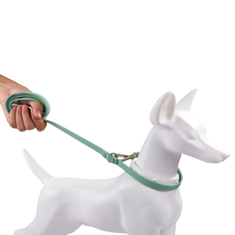 Waterproof Dog Collar Leash with Customized Color Option