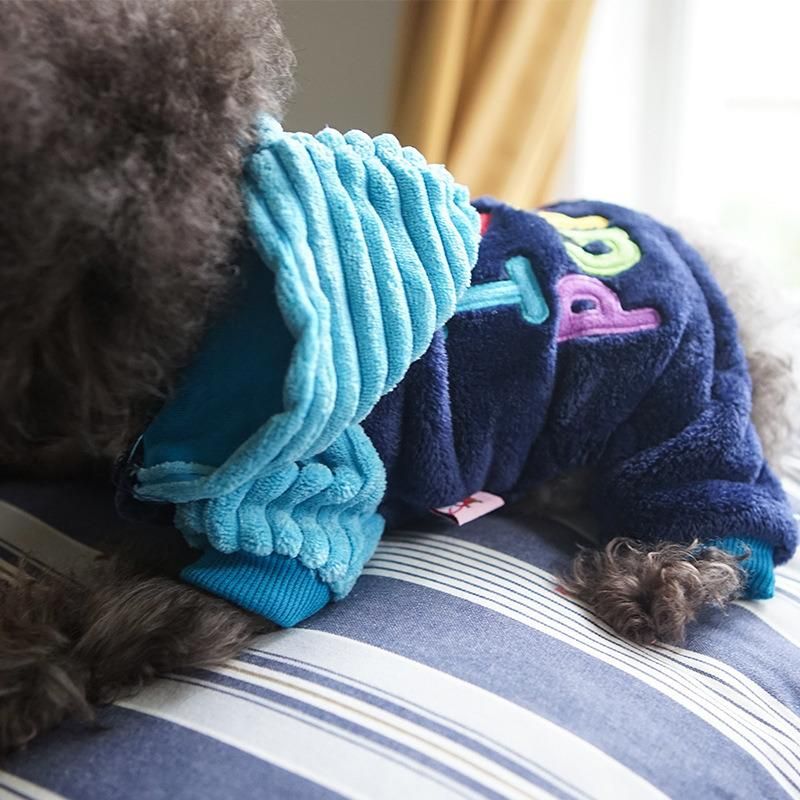 Winter Cotton Xxs-L Size, Pet Outfits Puppy Jumpsuit Small Dog Pajamas Clothes//