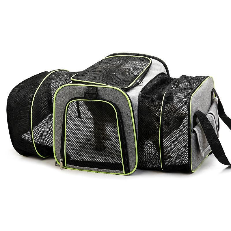 Customize OEM ODM High Quality Foldable Expandable Pet Bag Carrier