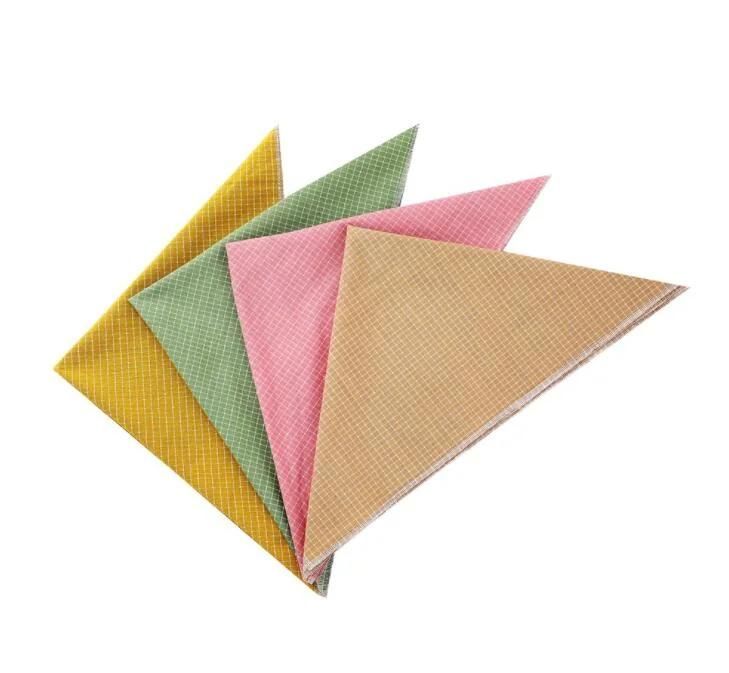 Candy Color Plaid Soft Dog Bandana