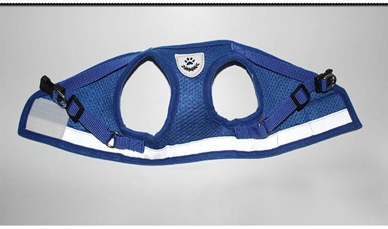 Nylon Mesh Puppy Pet Cat Harness & Leash Set Reflective Pet Dog Vest Harness