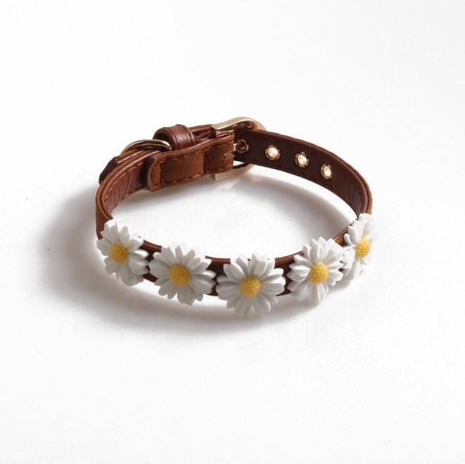 Floral Elegant Dog Collar & Cat Collar with Fast Delivery