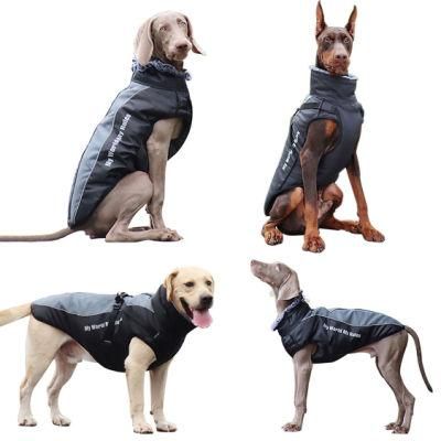 Good Quality Handsome Pet Coat Warm Windproof Dog Clothes