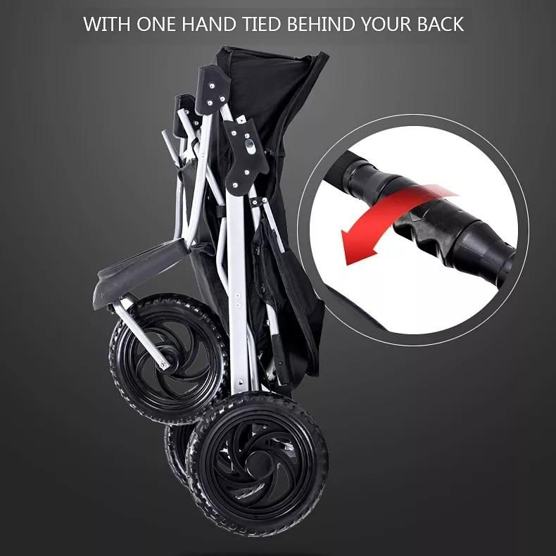 Pet Stroller 3 Wheels Dog Carrier Pet Stroller Foldable Pet Stroller for Cats