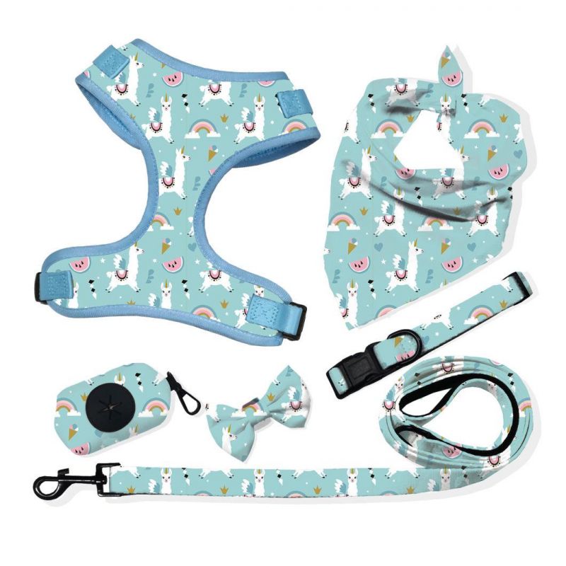 Pet Harness Vest Accesorios PARA Mascotas Correas PARA Perros Y Gatos Cotton Dog Leash Collar Bowite