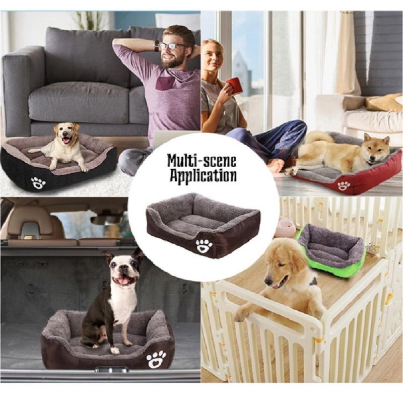 Soft Bed Dog Cat Nest for 4 Seasons Pet Sleeping Rest