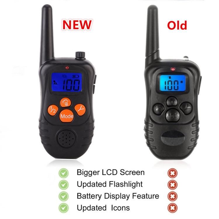 Wholesale High Quality High Efficiency Electric Rechargeable Remote Control Dog Training Collar with LCD Display/Dog Toy