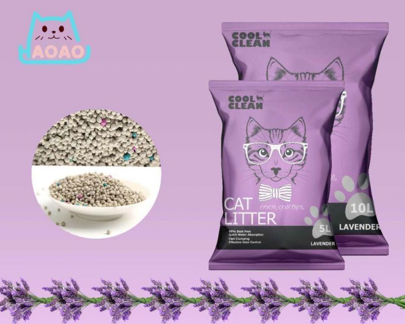 1-3.5mm Odor Control Bentonite Strong Clumping Pet Litter