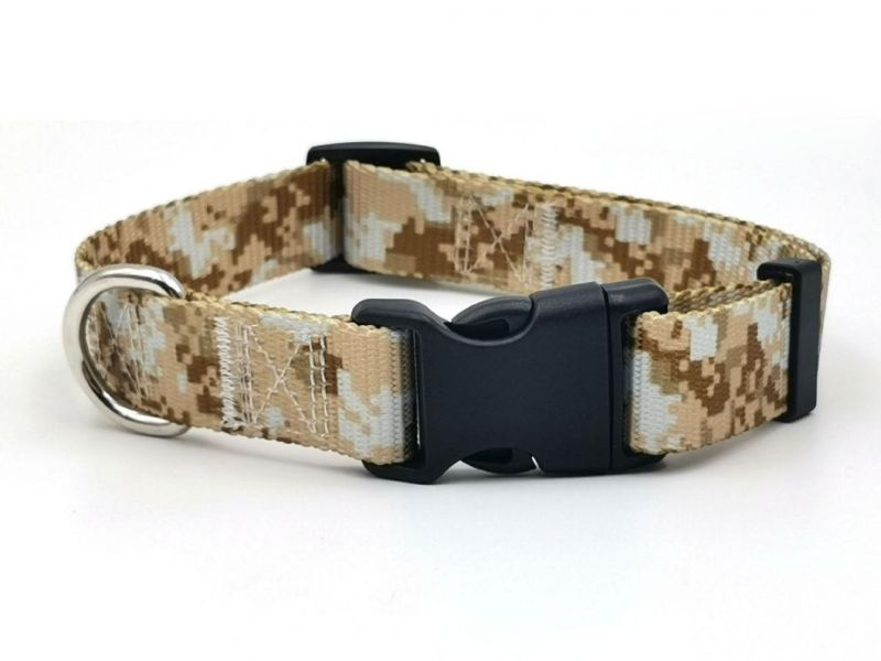 Fast Deliver Customed Pattern, Printed with Quick Release Buckle Wear Convenient Pet Collar