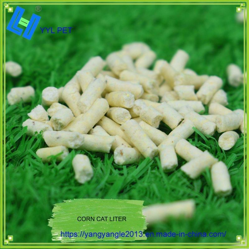 Pet Product: Hot Sell Fast Clump Corn Cat Litter (YYLC01)