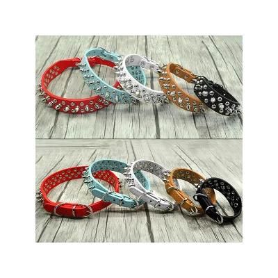 Manufacturer Wholesale Comfortable Handsome Design Bright Colors Microfiber Material Luxury Pet Collar