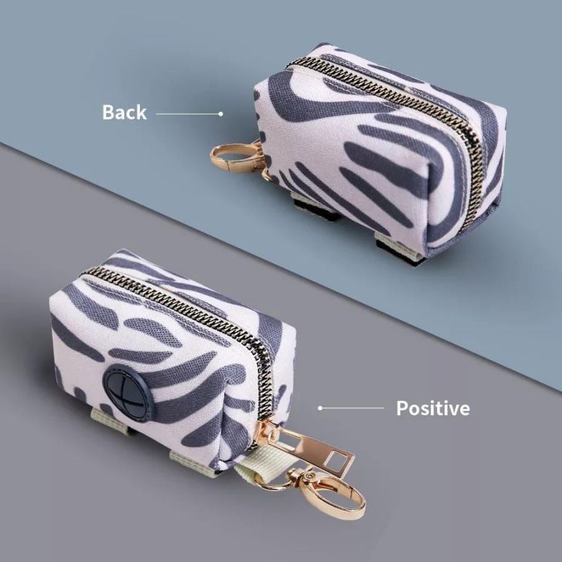 Dog Poop Bag Holder Poop Bag Dispenser Nylon Leash Attachment Pet Supplies 2022 Dog Accessories