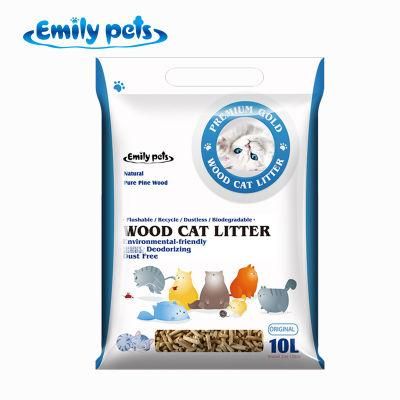 Eco Friendly Pine Cat Litter Unclumping Pet Product