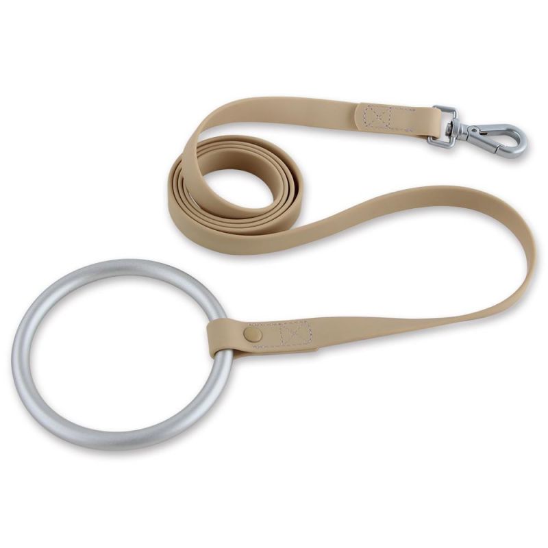 Waterproof Dog Leash PVC Coated Webbing Dog Leash Anti-Bite Aluminum Ring Wild Brand Soft PVC Dog Leash Collar Harness Set