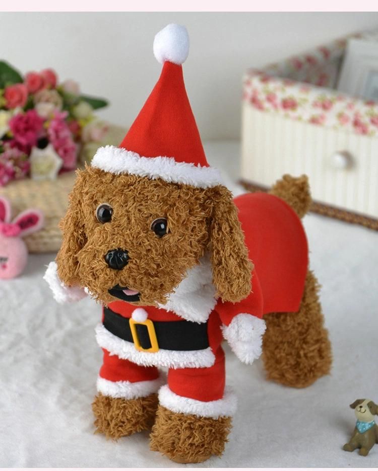 New Super Cute Pet Christmas Clothes Puppy Clothes Three-Dimensional Transforming Dogs Christmas Halloween Costumes