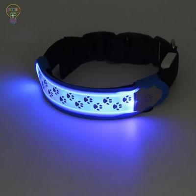 LED Dog Collar LED Pet Bandage for Night Safety