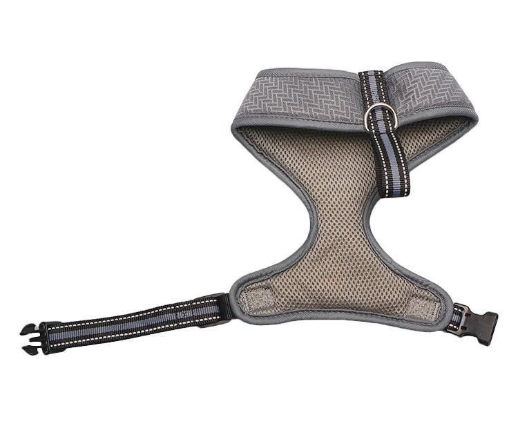 New Wholesale Hunting Custom, Logo PU Leather Pet Dog Luxury Dog Harness/