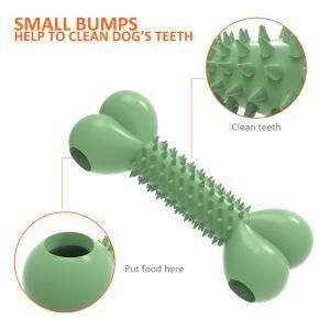 Wholesale Pet Dog Teeth Bite Resistant Rubber Bone Toy