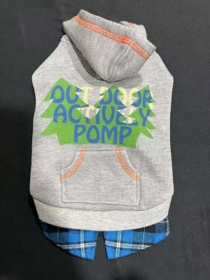 &quot;out Door Actively Pomp&quot; Pet Products Pet Hoodie with printing