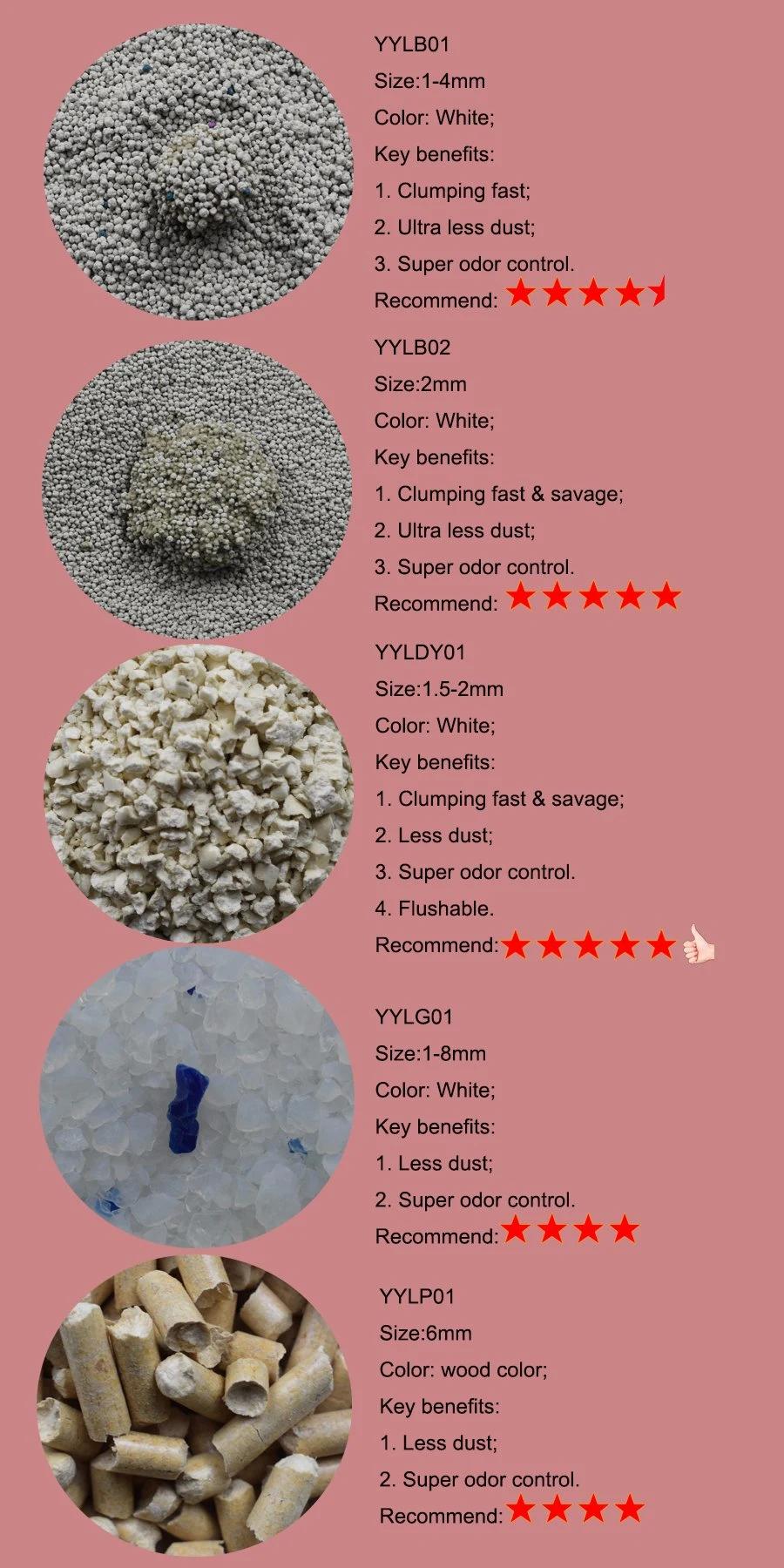 High Quality, Fast Clump, No Stick Bottom Tofu Cat Litter