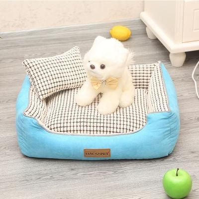 Customize OEM ODM Warm Comfortable Washable Dog Cat Pet Bed House Couch
