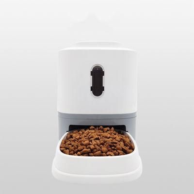 Electronic Cat Automatic Feeder Press Cat Dog Press Dog Food Pet Feeder