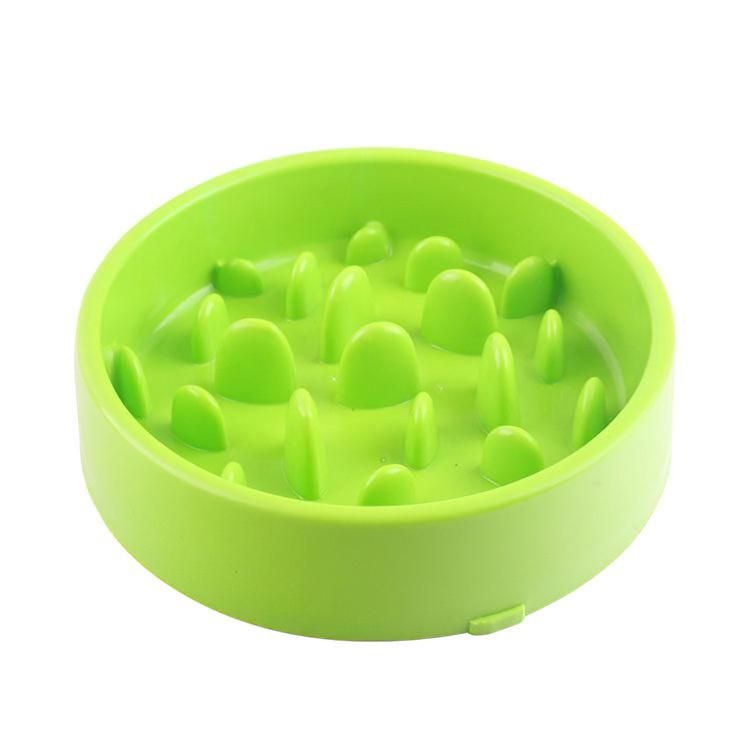 Dog Product Slow Feeder Bowl, Non Slip Puzzle Bowl - Anti-Gulping Pet Slower Food Feeding Dishes - Interactive Bloat Stop Dog Bowls - Durable Preventing Choking