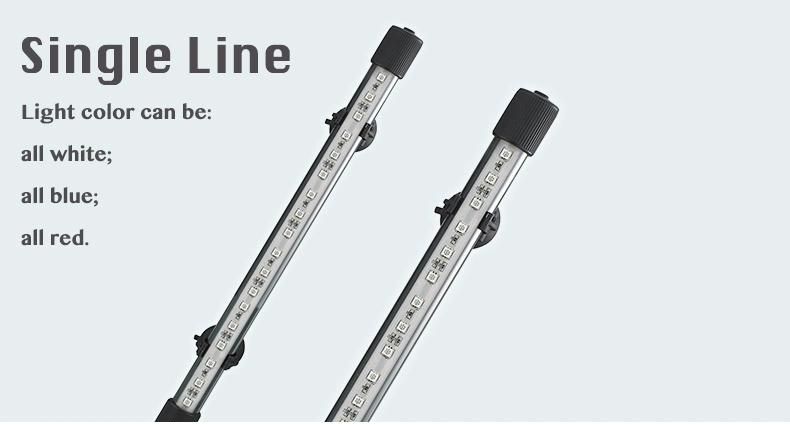 100cm LED Aquarium Diving Lights for Fish and Plants 7W