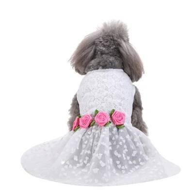 Wholesale Dog Clothing 2021 New Pet Accessories Cat and Dog Clothes Pet Cute Princess Dress