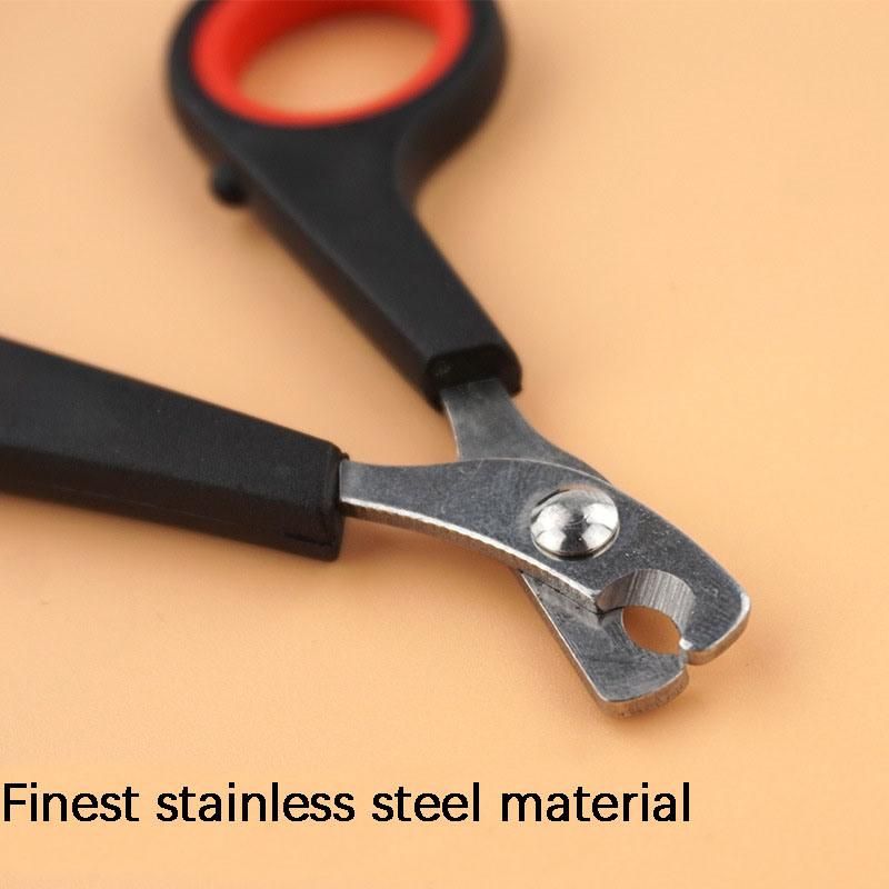 Pet Nail Scissors Stainless Steel + PP