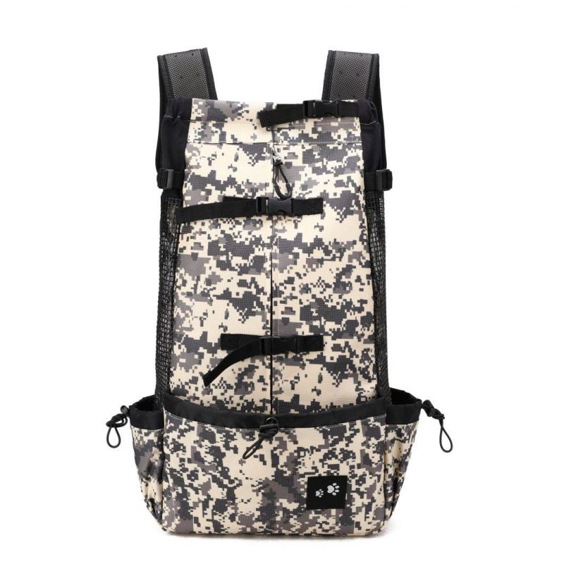 OEM Factory Supply Comfortable Dog Carrier Outdoor Walking Pet Backpack Bag