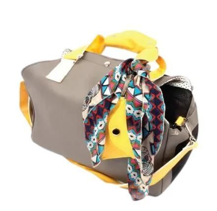 Nylon Pet Carrier Comfortable Pet Bag with Color Contrast Handle