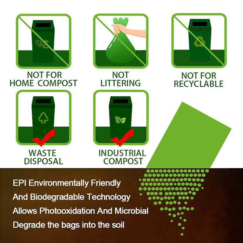 Biodegradable Pet Waste Bags Compostable Dog Poop Bag with Dispenser