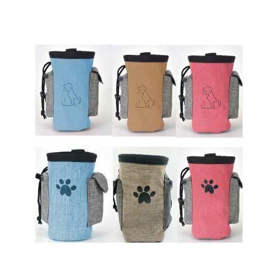 Hot Sale Oxford Puzzle Taining Feeding Poop Bag Pet Dog Taining Bag